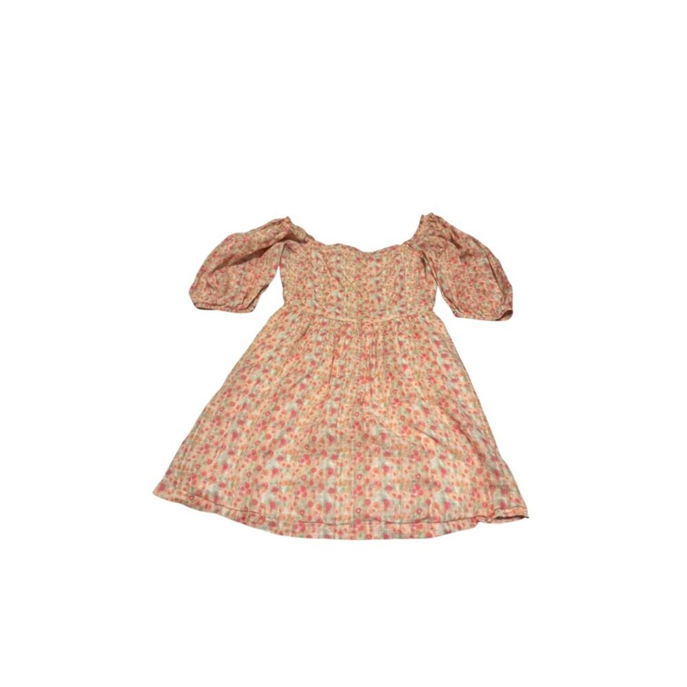 American Eagle Smocked Floral Dress